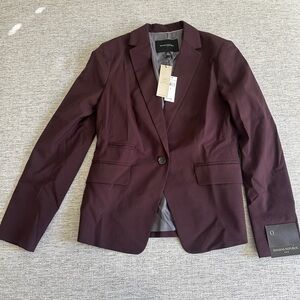 Banana Republic Women's Burgundy Blazer; Size 0
